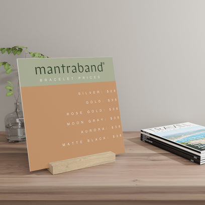 MantraBand Displays with Stand