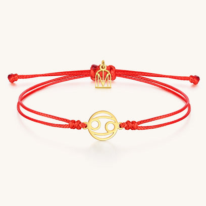 Cancer Zodiac Thread Bracelet