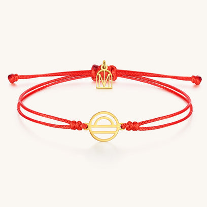 Libra Zodiac Thread Bracelet